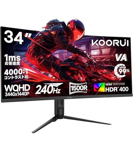 AlienwareAW3425DW曲面有機ELゲーミングモニター34 240Hz Amazon.com: Alienware 34 240Hz QD-OLED Curved Gaming Monitor